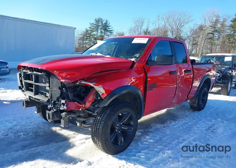 2022 Ram 1500 Classic Warlock 4X4 6'4 Box из США, поврежденный, VIN 1C6RR7GG5NS226790